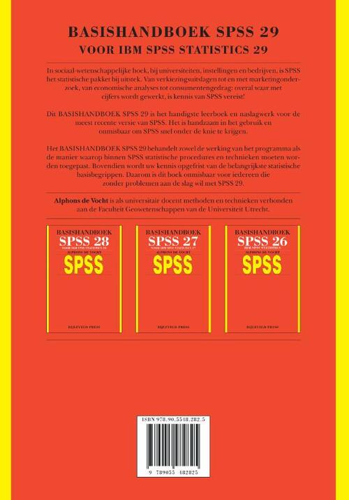 Basishandboek SPSS 29