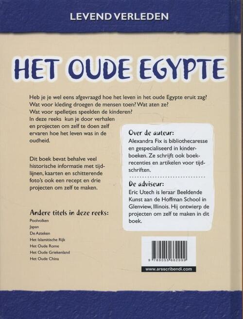waterbestendig Sceptisch Oppositie Het oude Egypte, Alexandra Fix | Boek | 9789055662999 | Bruna