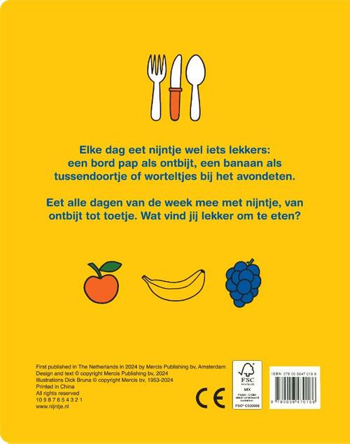 Wat Eet Nijntje Vandaag?