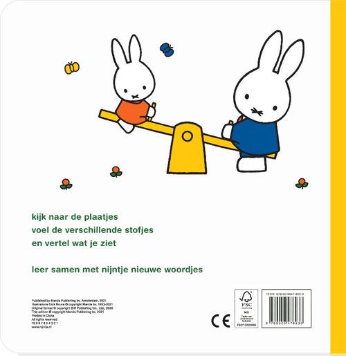 Nijntje Voelboek Woordjes Leren
