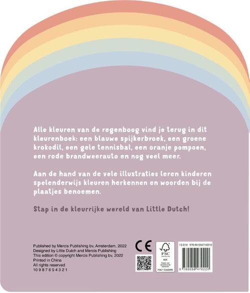 Regenboog kleurenboek