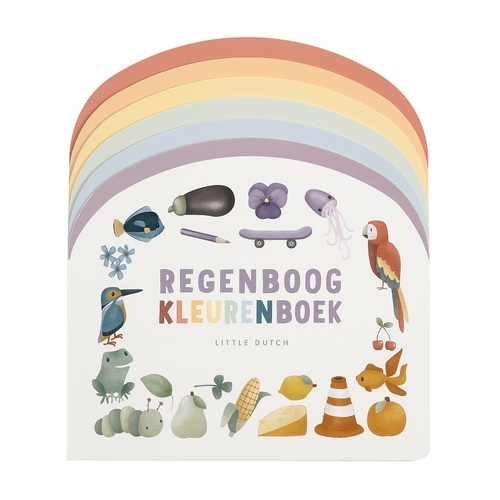 Regenboog kleurenboek