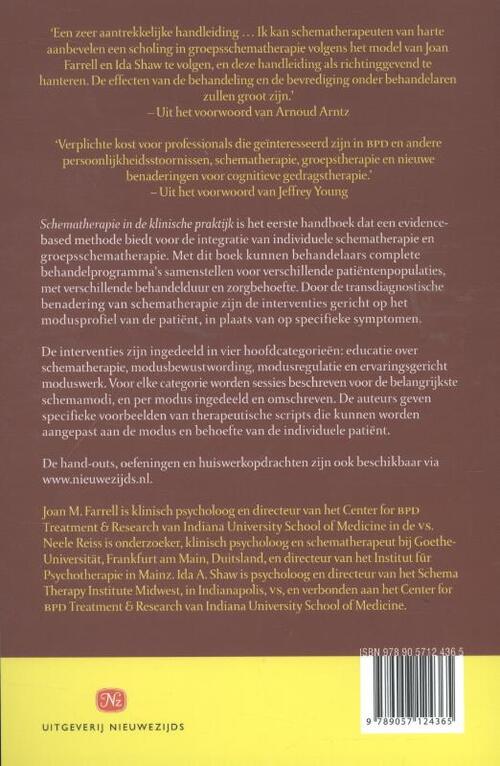 Schematherapie in de klinische praktijk