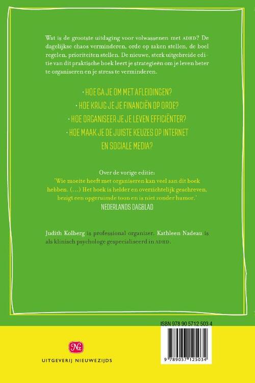 Opgeruimd leven met ADHD