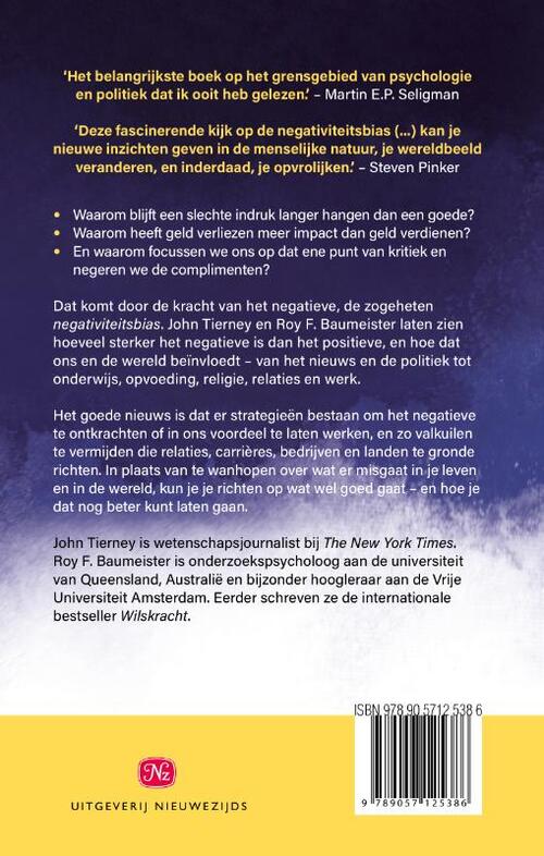 De kracht van het negatieve