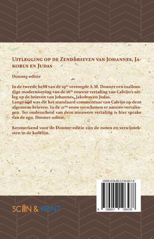 Uitlegging op de Zendbrieven van Johannes, Jakobus en Judas