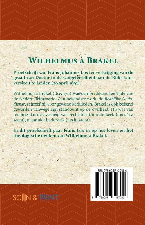 Wilhelmus à Brakel