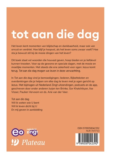 Tot aan die dag