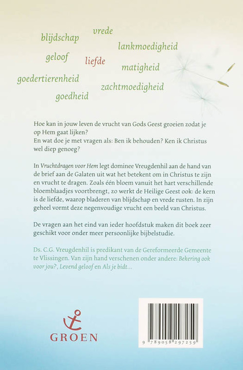 Vruchtdragen voor Hem