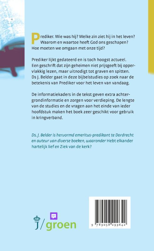 Prediker: eigenzinnig en actueel