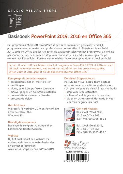 Basisboek PowerPoint 2019 en Office 365