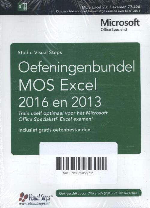 Cursusboek MOS Excel 2013 Basis + extra oefeningen