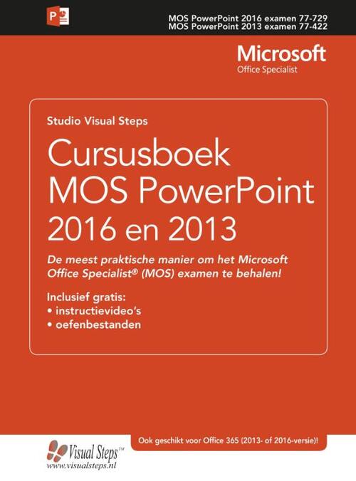 Cursusboek MOS PowerPoint 2013