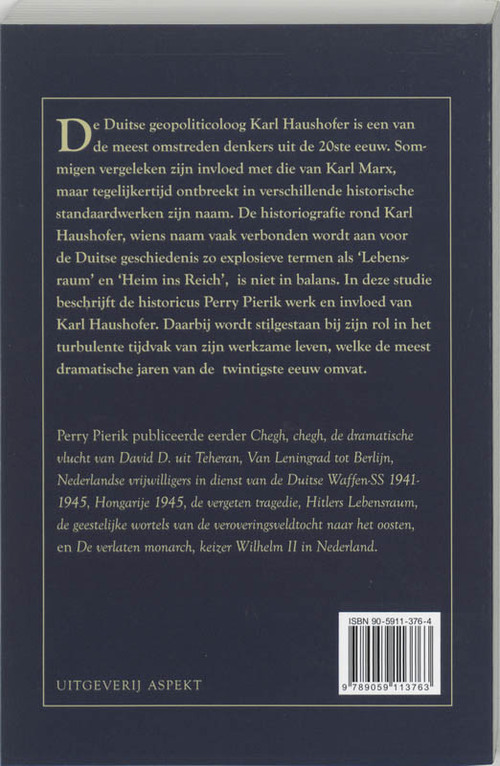 Karl Haushofer en het Nationaal-Socialisme