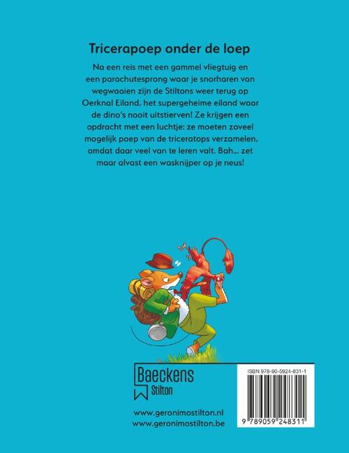 Tricerapoep onder de loep