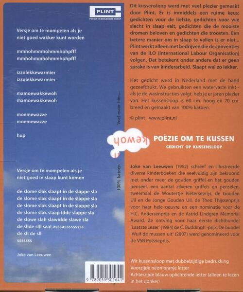 Gedicht Op Kussensloop - 'Versje Om Te Mompelen' - Joke Van Leeuwen