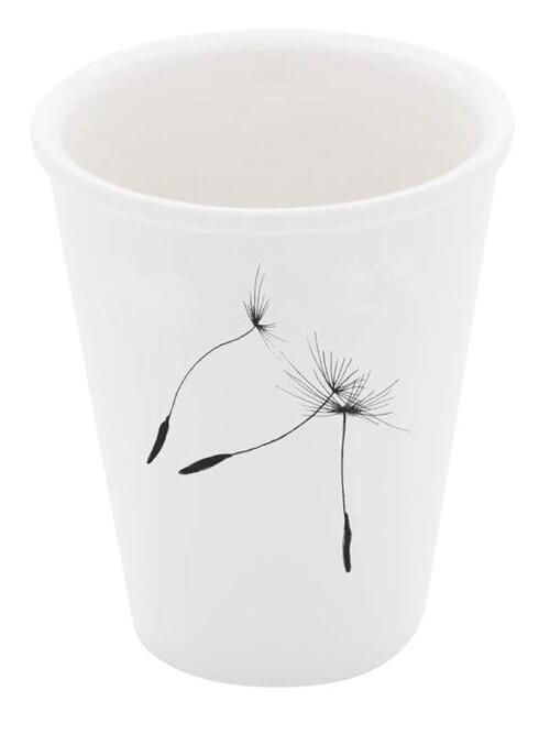 Porseleinen beker Kunst set van 2