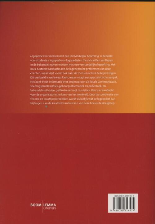 Logopedie voor mensen met een verstandelijke beperking