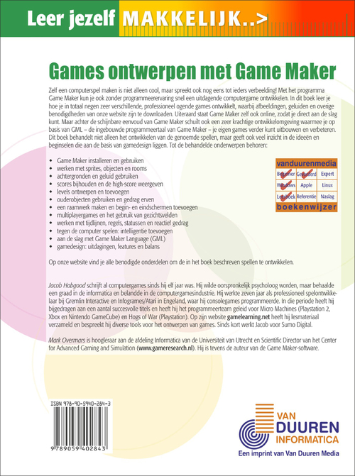 Games ontwerpen met Game Maker