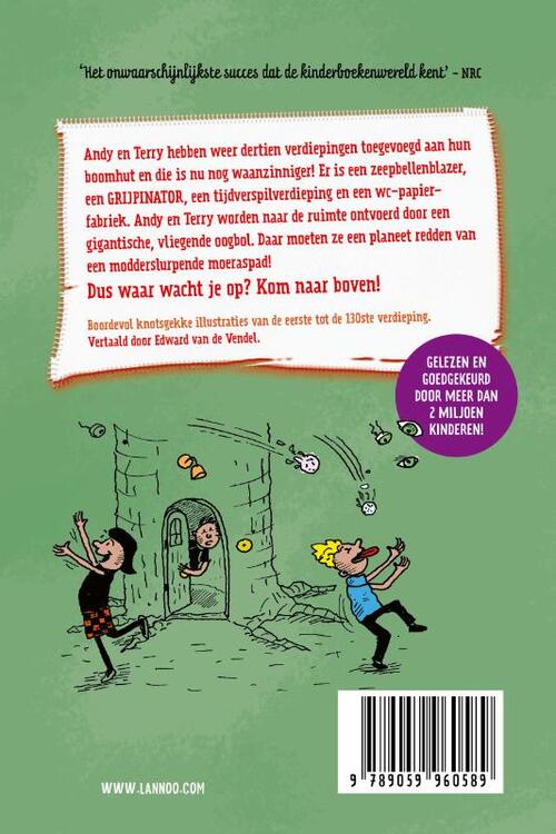 De waanzinnige boomhut van 130 verdiepingen