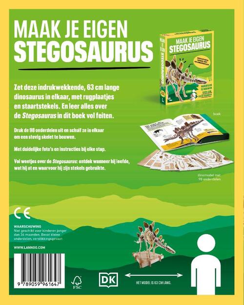 Maak je eigen Stegosaurus