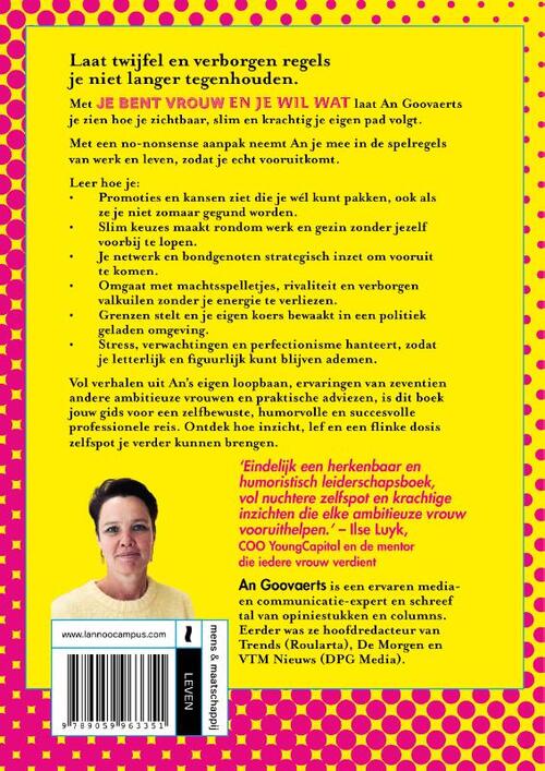 Je bent vrouw en je wil wat