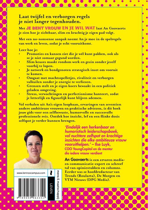 Je bent vrouw en je wil wat