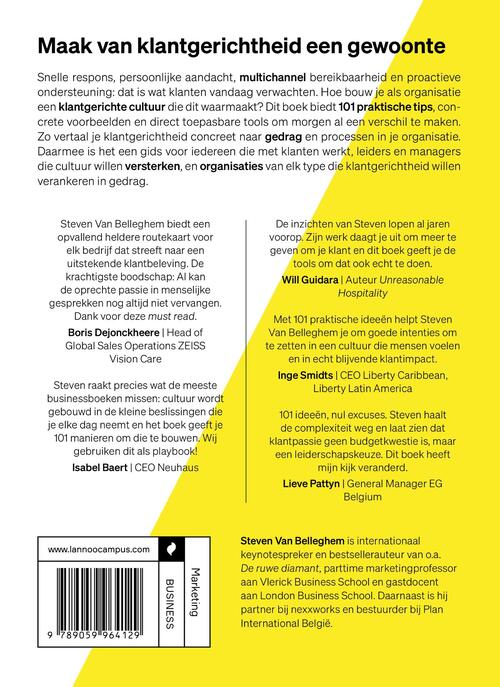 101 Tips Voor Het Bouwen Aan Een Klantgerichte Cultuur