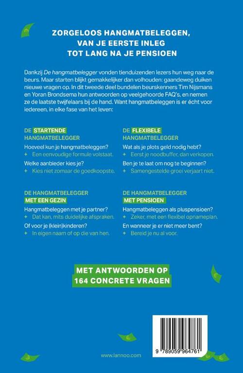 Hangmatbelegger voor het leven