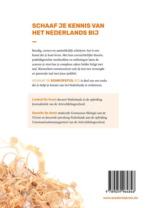 Schaaf je schrijfstijl bij