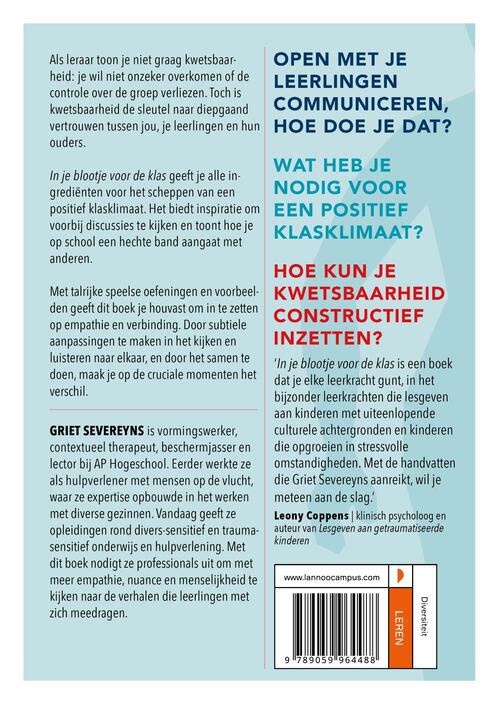 In je blootje voor de klas