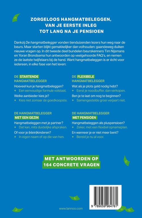 Hangmatbelegger voor het leven