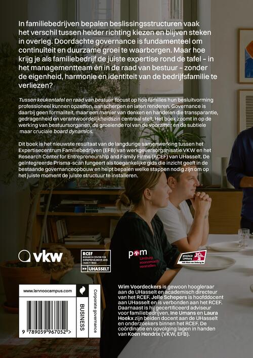 Tussen keukentafel en raad van bestuur