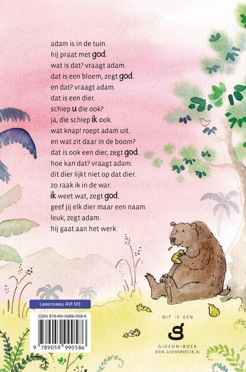 Adam en Eva in de tuin