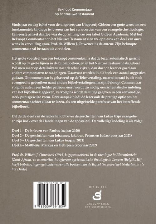 Beknopt commentaar op het Nieuwe Testament