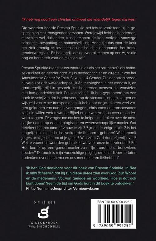 Ben ik mijn lichaam?