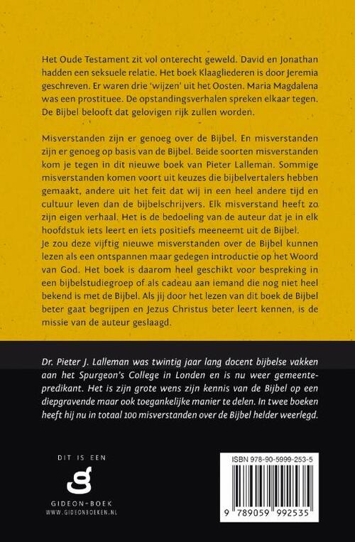 Vijftig nieuwe misverstanden over de Bijbel