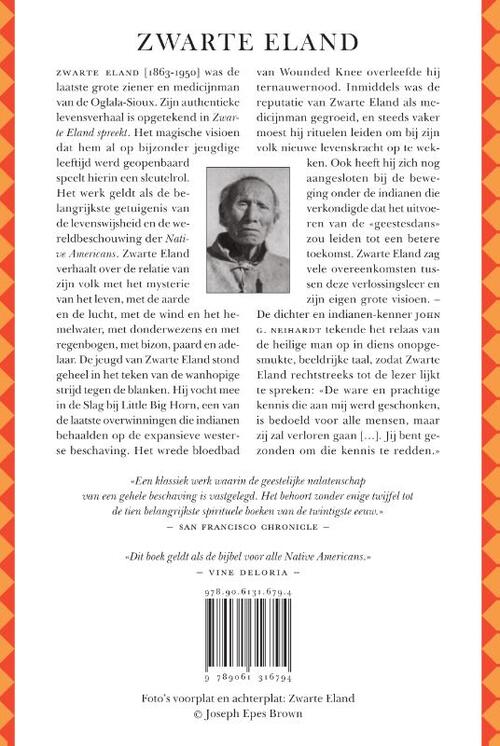 Zwarte Eland spreekt