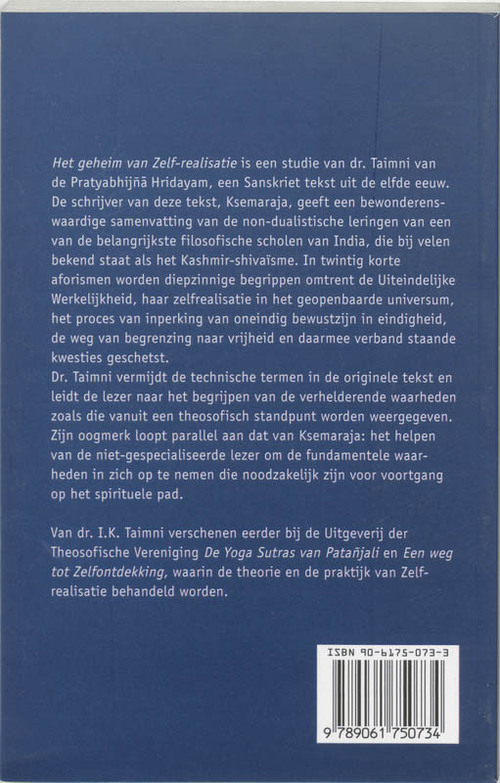 Het geheim van zelf-realisatie