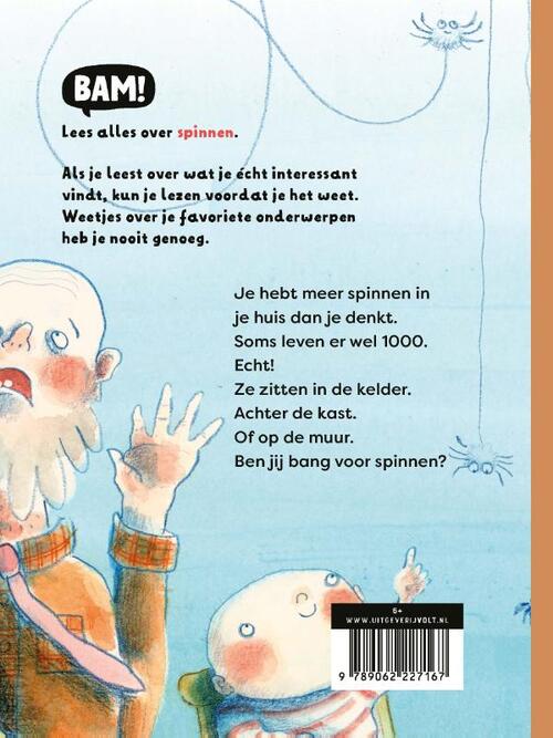 Spinnen zijn niet eng