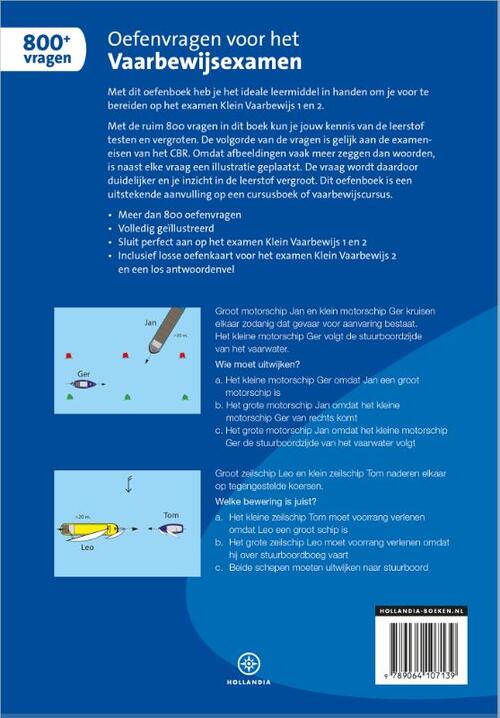 Oefenvragen voor het Vaarbewijsexamen