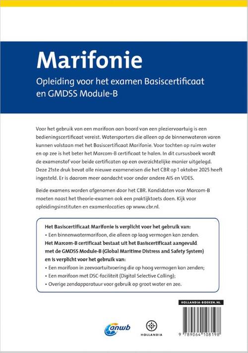 ANWB Cursusboek Marifonie