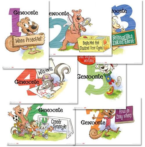 Happy kids posterset