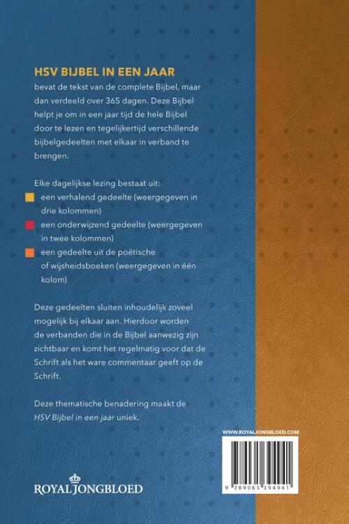 HSV Bijbel in een jaar
