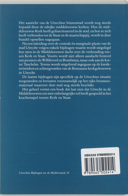 Utrecht tussen kerk en staat