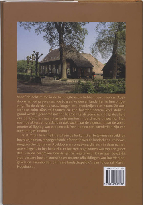 Veldnamen en oude boerderijnamen in de gemeente Apeldoorn