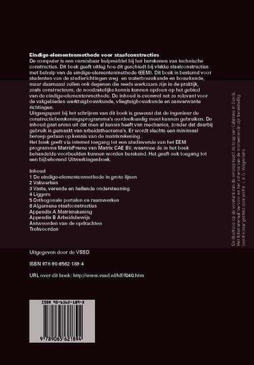 Eindige-elementenmethode voor staafconstructies