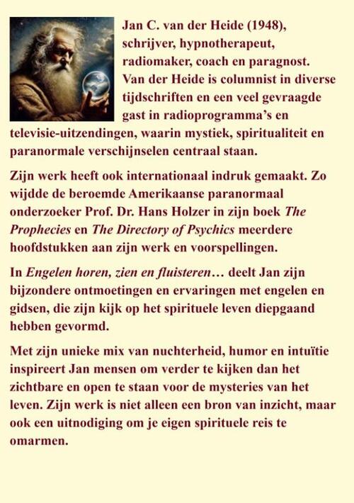 Engelen horen, zien en fluisteren