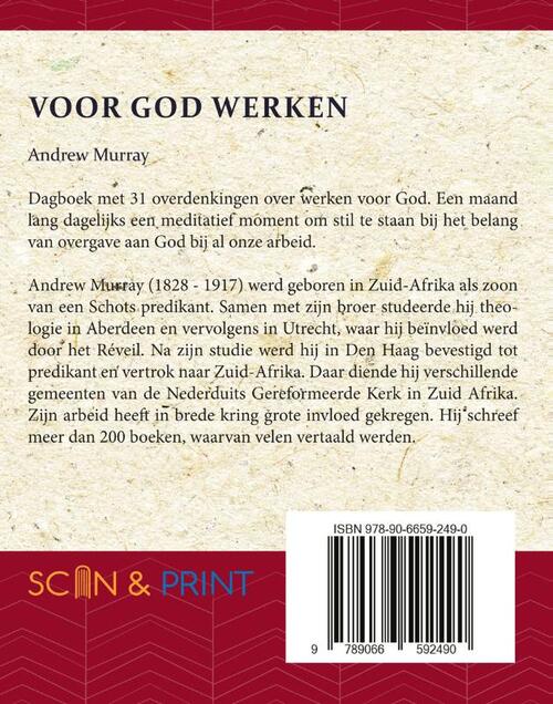 Voor God Werken