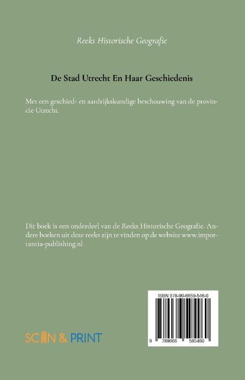 De stad Utrecht en haar geschiedenis